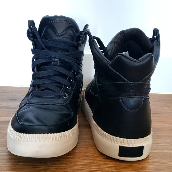 Diesel Leather Sneakers - Picture 5 of 9